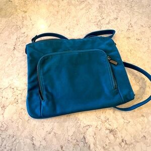 Gorgeous Teal Blue Crossbody Bag from Paris